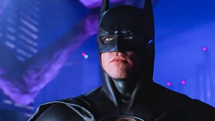 Val Kilmer as Batman in Batman Forever (1995) — Gotham rebuilt in primary colour. Photograph: Warner Bros. Pictures