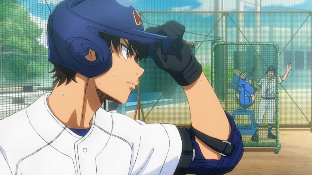 Ace of the Diamond, Eijun Sawamura on the mound