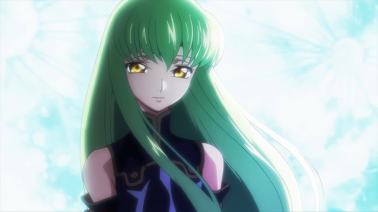 C.C., the green-haired immortal who grants Lelouch the Geass