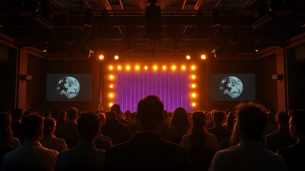 The monologue belongs to the host — until the machinery decides otherwise.