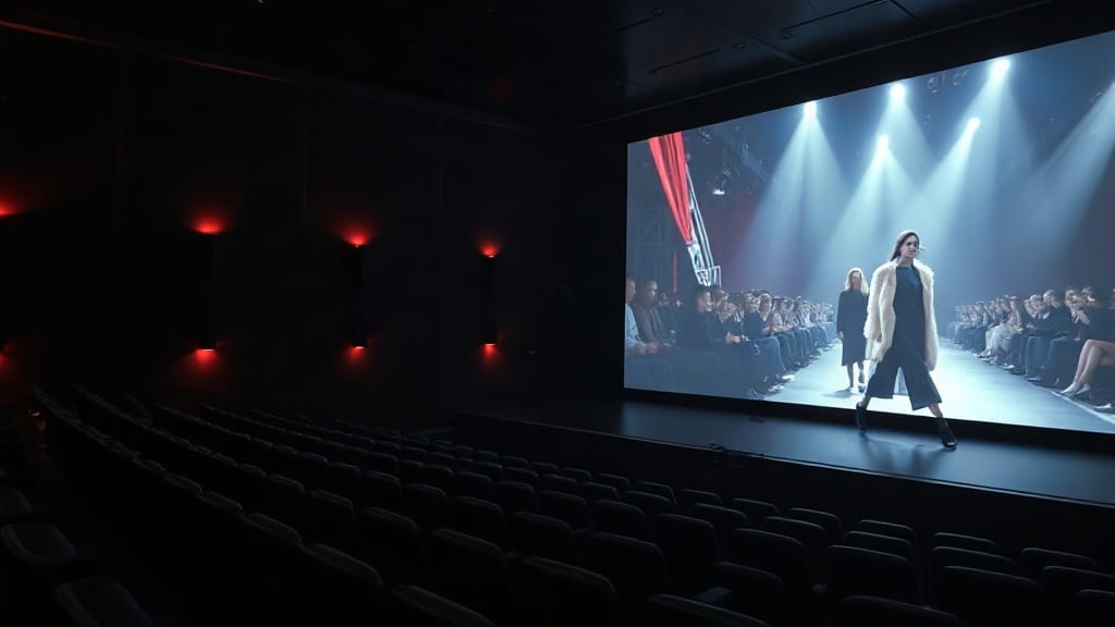 For the first time, AMC theater screenings bring Victoria's Secret's runway to collective audience rooms across the United States.