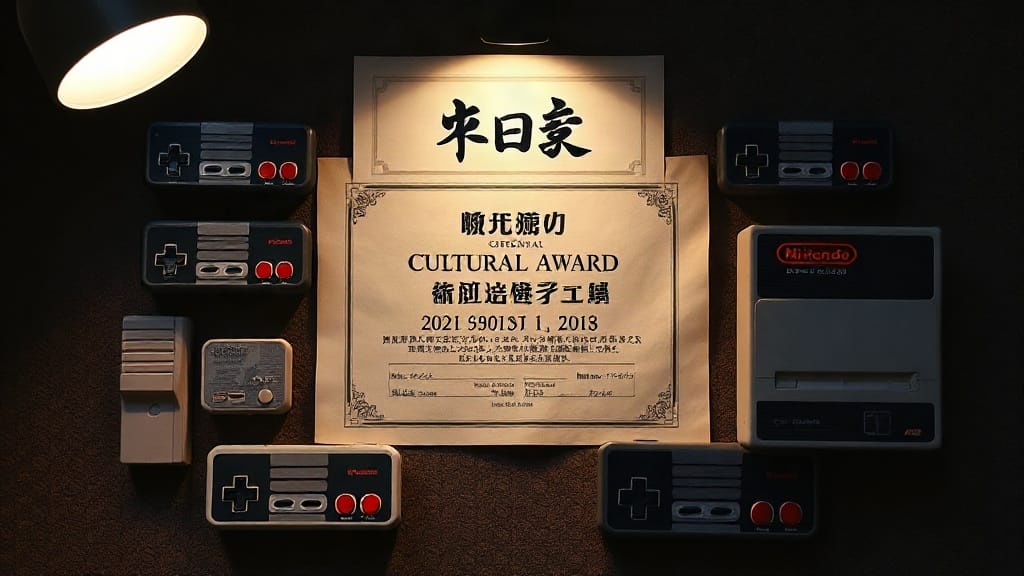 The conferment ceremony will take place at the Imperial Palace in Tokyo — the first time a game creator will stand in that room for this reason