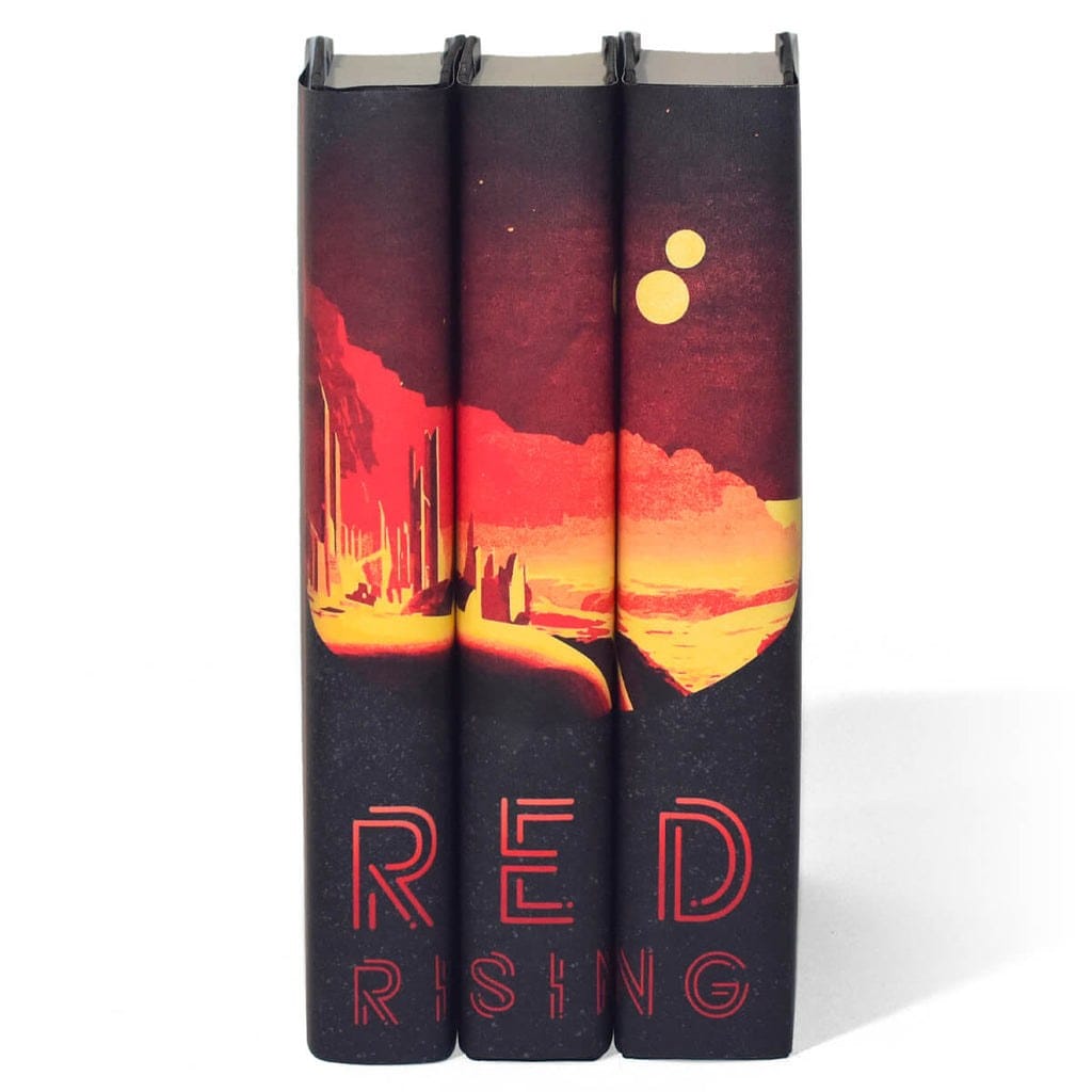Pierce Brown's Red Rising (2014) is the first novel in the series Paramount is adapting.