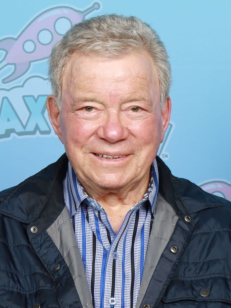 William Shatner smiling at a GalaxyCon photo op in 2026