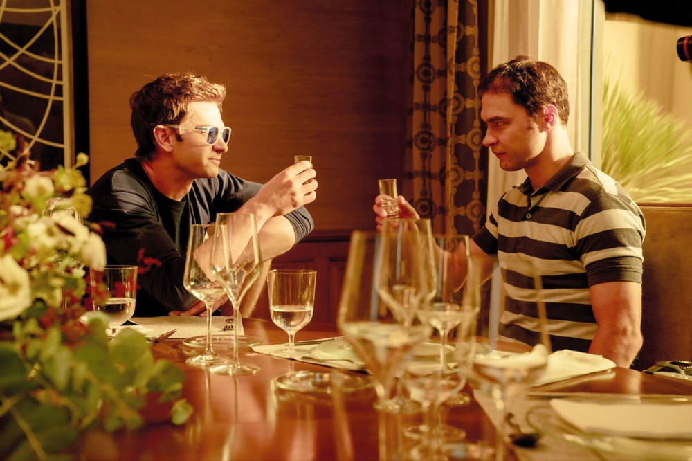 A dinner scene from Luca Guadagnino's Artificial