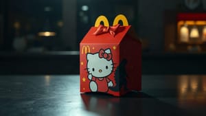 Hello Kitty Meets Godzilla in a Happy Meal Box — and That's the Point