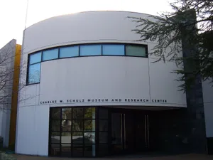 Exterior of the Charles M. Schulz Museum and Research Center in Santa Rosa